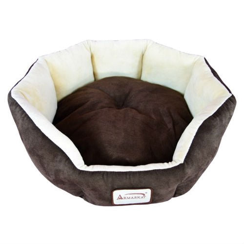 Mocha Beige Oval Bed (Small)